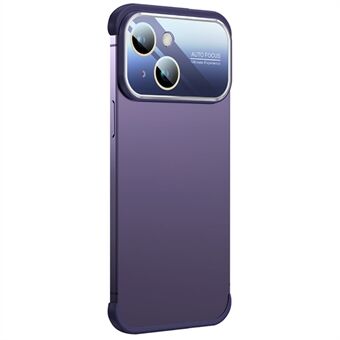 Støtsikkert støtfangerdeksel for iPhone 14 TPU+akryllinsedeksel uten bakside slankt telefondeksel
