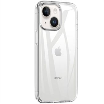 Mykt TPU-deksel for iPhone 14 Pro 6,1 tommer, krystallklart, anti-gulning Fingeravtrykkfritt telefondeksel