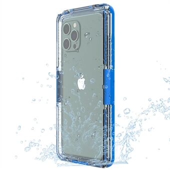 For iPhone 14 Pro 6,1 tommers undervannstelefondeksel Anti-dråpebeskyttelsesdeksel IP68 vanntett deksel