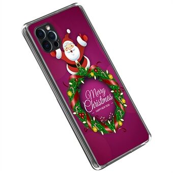 For iPhone 14 Pro Christmas Series TPU telefonveske mønster utskrift Anti Scratch telefon bakdeksel