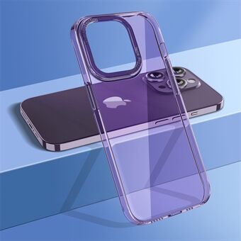 For iPhone 14 Pro Protective Shell, krystallklart telefondeksel Kamerabeskyttelsesramme Hard PC-bakdeksel