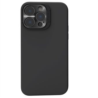 NILLKIN Lenswing Magnetic Case for iPhone 14 Pro, Kameralinsebeskytter Skjult Kickstand Silikontelefondeksel Kompatibel med MagSafe