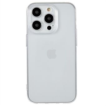 For iPhone 14 Pro Precise Lens Cutout Bakdeksel Ultratynt, mykt TPU gjennomsiktig telefondeksel