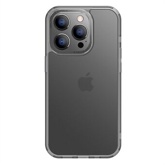 X-LEVEL For iPhone 14 Pro Matt telefonveske Metalllinseramme TPU+PC-telefonbeskyttelsesdeksel