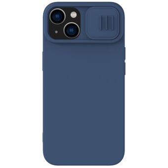 NILLKIN PC + silikondeksel for iPhone 14 Plus, skyvekamerabeskyttelse Fallsikkert telefondeksel
