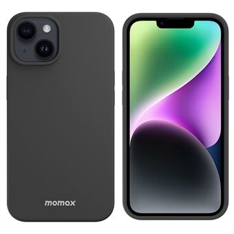 MOMAX for iPhone 14 Plus støtsikkert telefondeksel Silikon mobiltelefondeksel kompatibelt med trådløs lading