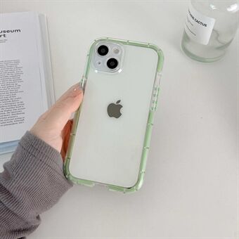 For iPhone 14 Plus Luminous Noctilucent Phone Case Drop-proof beskyttende TPU-bakdeksel