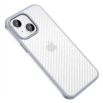 SULADA Luxury Series For iPhone 14 Plus Carbon Fiber Texture Beskyttende deksel Scratch Design TPU-telefon Anti-ripe-deksel