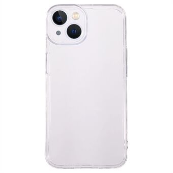 For iPhone 14 Plus High Transparency TPU-bakdeksel Presis Cut-out Thicken Anti-drop mobildeksel
