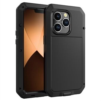 For iPhone 14 Pro Max 6,7 tommers telefonveske med full dekning Støvtett, fallsikkert beskyttelsesdeksel med skjermbeskytter i herdet glass