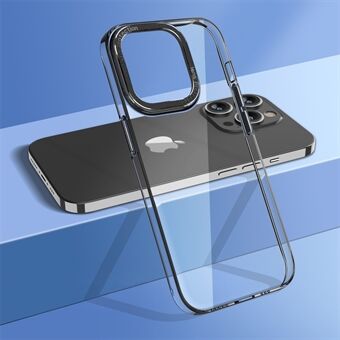 For iPhone 14 Pro Max fallsikkert beskyttende skall, krystallklart telefondeksel Kamerabeskyttelsesramme Hard PC-bakdeksel
