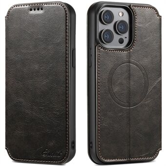 SUTENI J05 For iPhone 14 Pro Max Telefon Skinnveske Kompatibel med MagSafe Stand Wallet Cover