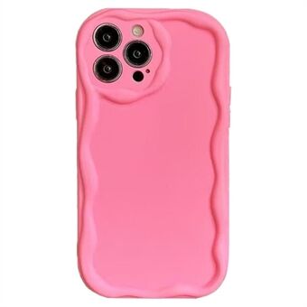 For iPhone 14 Pro Max: Gummibelagt telefonbakbeskyttelsesdeksel i godterifarger, myk TPU-eske