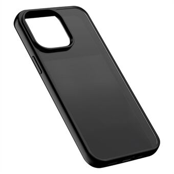 X-LEVEL for iPhone 15, gummibelagt skinntouch-akryl etui, anti-sekk, mobiltelefon bakdeksel.