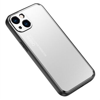 For iPhone 15 Plus TPU + Aluminiumlegering fallbeskyttende deksel varmespredende telefondeksel.