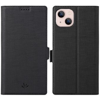 VILI K-serien for iPhone 15 Plus Case Folio Flip PU Leather Phone Cover