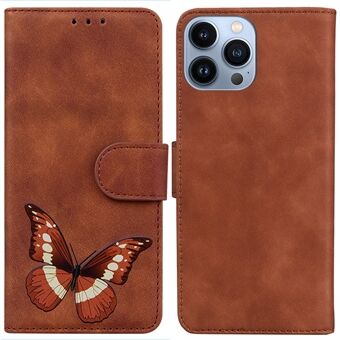 For iPhone 15 Pro Flip Stand Wallet PU Leather+TPU Case Butterfly Printing Phone Cover 

Til iPhone 15 Pro Flip Stand Wallet PU-Skinn+TPU-deksel med sommerfugltrykk