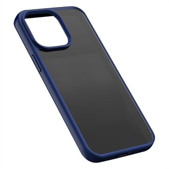 X-LEVEL for iPhone 15 Pro Skumgummi Skinn-berøringsakryldeksel Fallbeskyttelse Mobiltelefon-bakdeksel