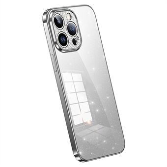 SULADA XingZuan-serien for iPhone 15 Pro Glitter-telefondeksel med rhinestone-dekor og elektroplatering, mykt TPU-bakdeksel.