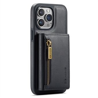 DG.MING M5-serien til iPhone 15 Pro etui PU+PC+TPU magnetisk lommeboktelefondeksel