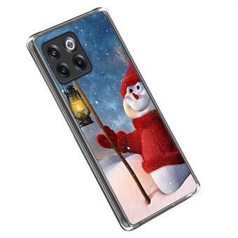 For OnePlus ACE Pro 5G / 10T 5G Christmas Series TPU-mønsterutskriftsveske Støtsikker telefonbakdeksel