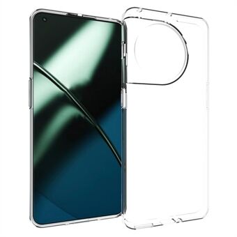 10 stk / pakke for OnePlus 11 5G TPU-telefondeksel Innvendig vannmerkefri Anti Scratch Krystallklart deksel