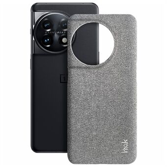 IMAK Ruiyi Series Cloth Texture Phone Case for OnePlus 11 5G, PU-skinn + PC Ultratynt beskyttelsesdeksel
