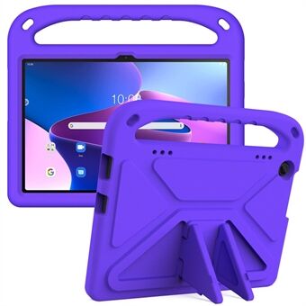 For Lenovo Tab M10 (Gen 3) Kickstand Tablet-etui Håndgrep Anti-drop EVA Tablettdeksel