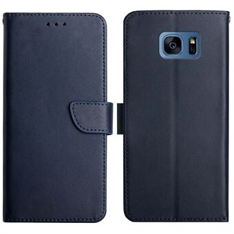 For Samsung Galaxy S7 Edge Nappa Texture Case Anti- Scratch Anti-sjokk lommebok i ekte lær telefondeksel med Stand