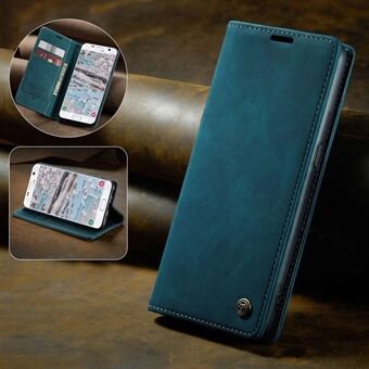 CASEME 013-serien autoabsorbert lommeboktelefonskall i skinn for Samsung Galaxy S7 SM-G930