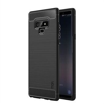 MOFI Carbon Fiber Texture børstet TPU telefonveske til Samsung Galaxy Note9 N960