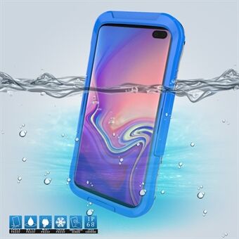 10m vanntett vanntett telefondeksel til Samsung Galaxy S10 smuss/støv/snøtett deksel