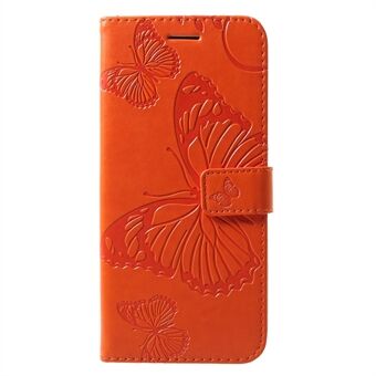 For Samsung Galaxy S10 Plus [Imprint Butterfly] lommebok- Stand