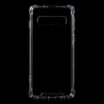 Drop-proof akryl + TPU Hybrid Phone Shell for Samsung Galaxy S10 Plus - Gjennomsiktig