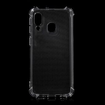 Drop-resistant Clear TPU Phone Cover Back Cover for Samsung Galaxy A40