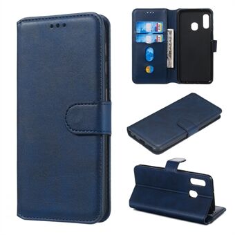 Classic lommebok- Stand Telefonbeskyttelsesdeksel for Samsung Galaxy A20e