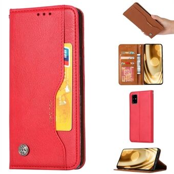 Auto-absorbert Wallet Stand Leather Cover for Samsung Galaxy A51