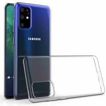 For Samsung Galaxy S20 Plus 4G / 5G Ultra Slim Transparent Myk TPU-telefonveske Anti-fingeravtrykk telefonbakdeksel