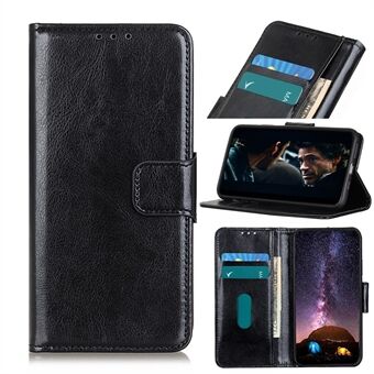 Crazy Horse lommebok lærveske til Samsung Galaxy S20