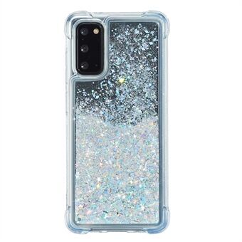 Glitter Powder Quicksand Inside TPU Shell for Samsung Galaxy S20