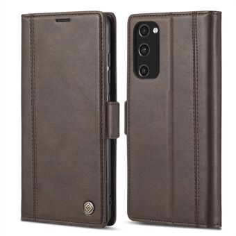 LC.IMEEKE Stand PU Leather Flip Lommebok Kortholdere Beskyttende telefondeksel for Samsung Galaxy S20