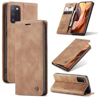 CASEME 013-seriens deksel Autoabsorbert lommebokveske i skinn for Samsung Galaxy A41 (global versjon)