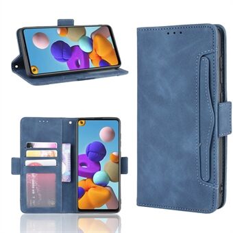 Skinndeksel for lommebok med flere kortspor til Samsung Galaxy A21s