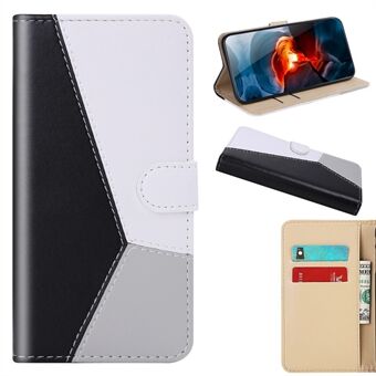 Trefarget skjøteskinn lommebok beskyttende skall for Samsung Galaxy A21s