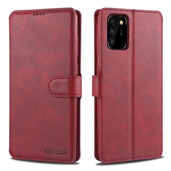 AZNS Leather Wallet Mobiltelefondeksel for Samsung Galaxy Note 20