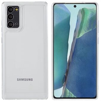 For Samsung Galaxy Note20 / Note20 5G Space Series fortykket gjennomsiktig TPU-telefonveske Støtsikkert, beskyttende støtfangertelefontilbehør