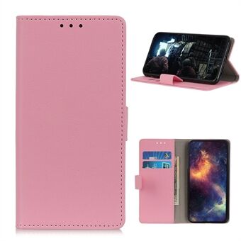 PU Leather Wallet Stand Phone Shell for Samsung Galaxy A42 5G