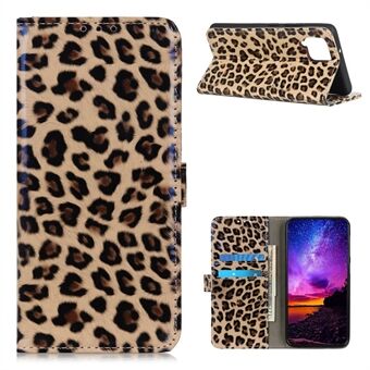 Leopard Pattern lommebok Stand Læretui til Samsung Galaxy A42 5G