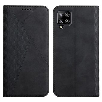 Geometrisk mønster magnetisk flip lær telefonveske Stand lommebokdeksel for Samsung Galaxy A42 5G