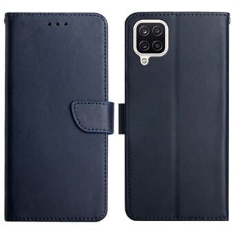 Nappa Texture Stand Lommebok Støtsikker telefonveske i ekte skinn Flip Cover for Samsung Galaxy A42 5G